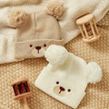 Chubby Bear Knitted Baby Hat – Cute Animal Design for Boys & Girls